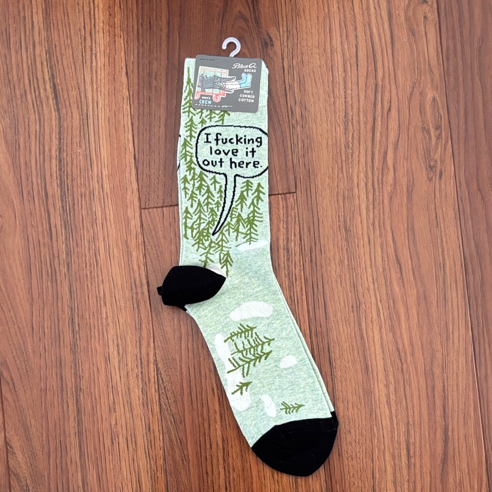 Blue Q Men’s Crew Socks